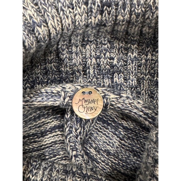 Margaret O'Leary Womens Size Small Kimbra Cotton Gray Cotton Turtleneck Pullover - Picture 5 of 8